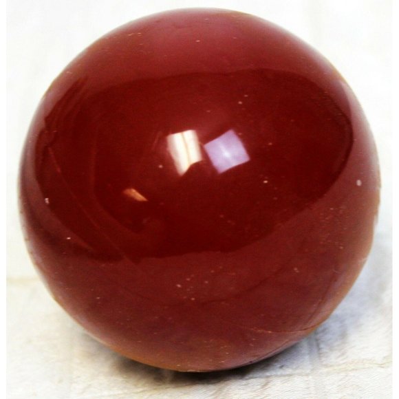 Parkside Replacement Croquet Ball - Smooth Solid Dark Red - 8.75" circumference - Picture 5 of 5